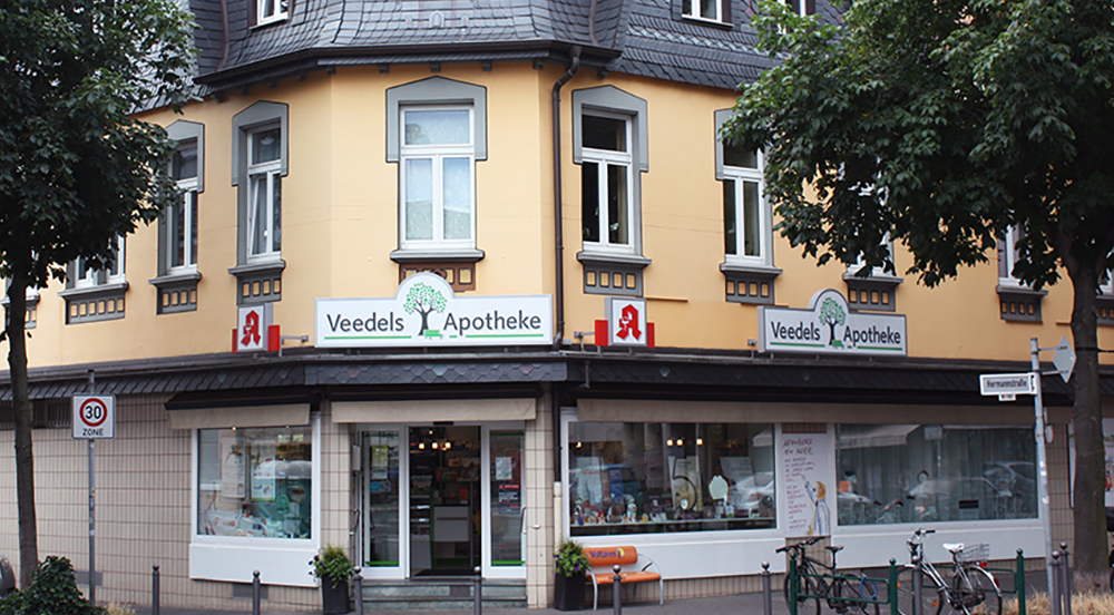 Veedels Apotheke in Bonn Beuel im Zentrum